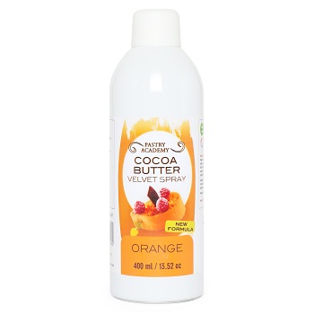 Pastry Academy Orange Cocoa Butter Velvet Spray - 400ml
